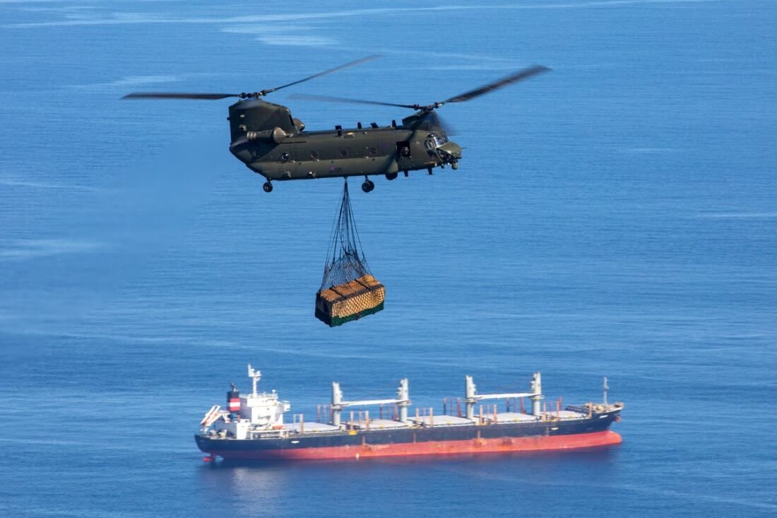 RAF CHINOOK OP MARSHALL