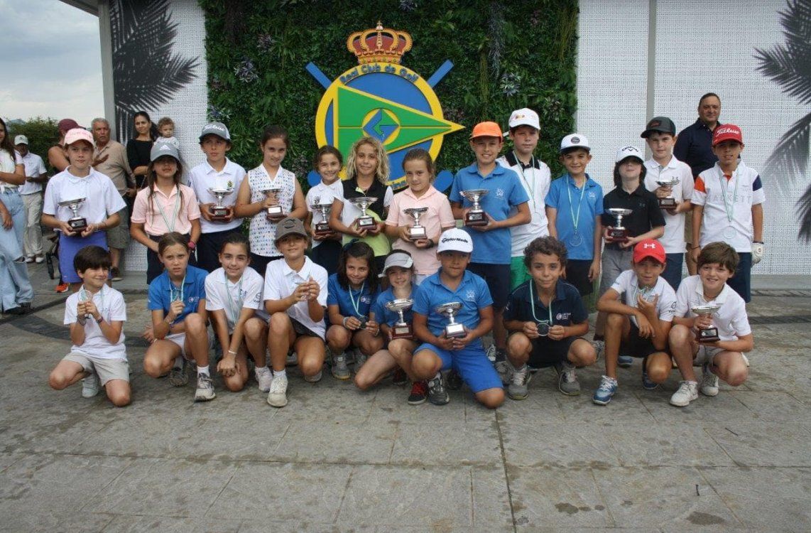 Daniel y Marina Minguet, del CG La Cañada, ganan el Pequecircuito del Real Club de Golf Guadalmina