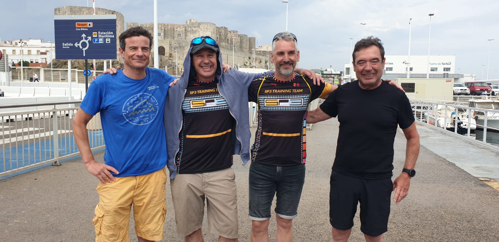 Cuatro nadadores vascos logran un nuevo cruce a nado del Estrecho de Gibraltar