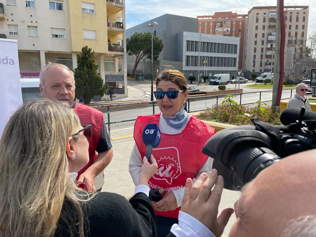Purificación Alonso, de IU en Algeciras.