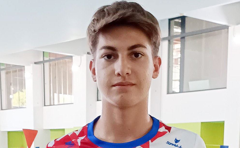 Iván Labrador, del Club Natación San Roque