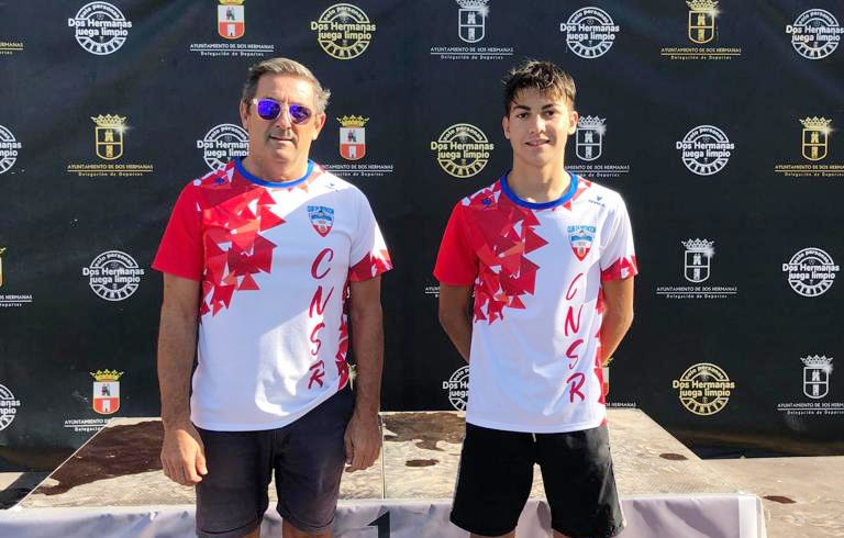 El nadador sanroqueño Iván Labrador, en el Campeonato de Andalucía Alevín
