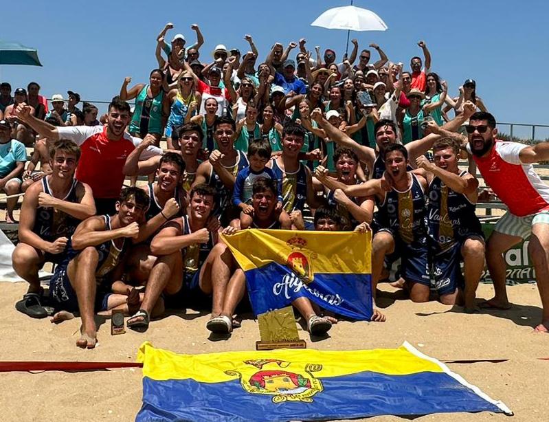 Los juveniles del Vancasas BMP Algeciras se alza con un nuevo título en Lepe