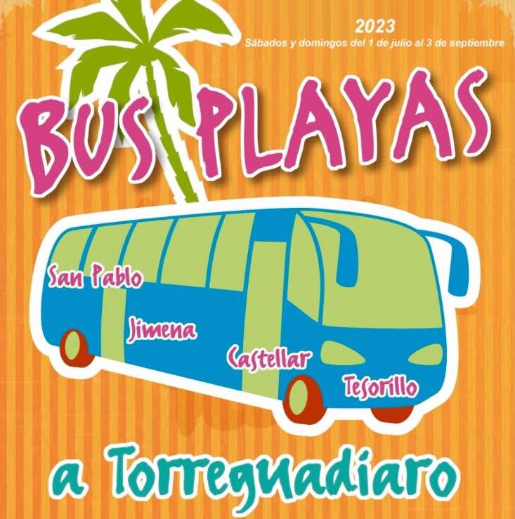 Ya operativo el autobús que conecta Tesorillo con la playa de Torreguadiaro.