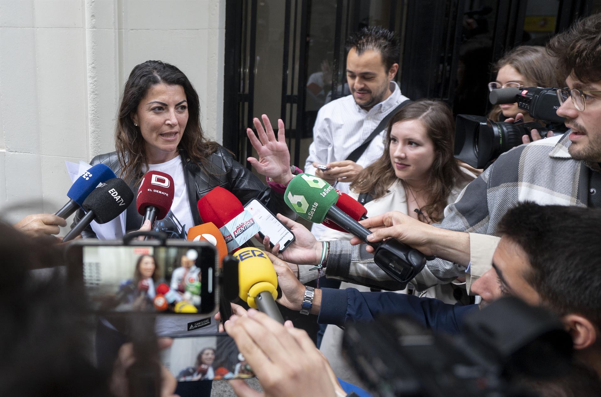 Macarena Olona abrirá la campaña en un club de alterne: "Un lugar habitual para políticos". La ex dirigente de Vox y líder de Caminando Juntos, Macarena Olona - Alberto Ortega - Europa Press.