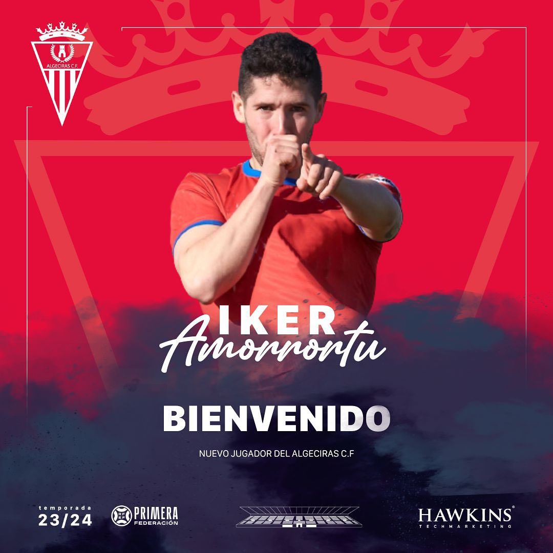 El Algeciras CF confirma el fichaje de Iker Amorrortu