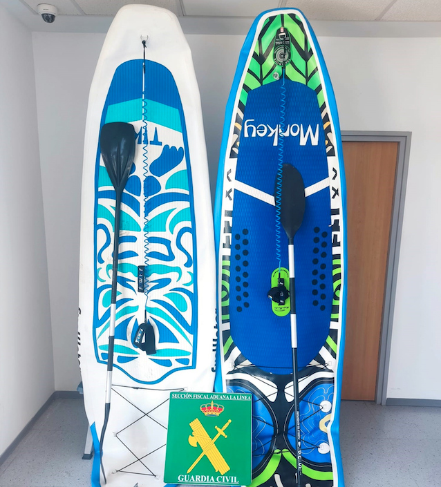 Las tablas de surf intervenidas.