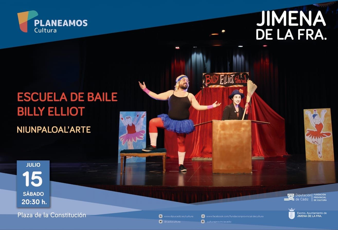 La escuela de baile de Billy Elliot llega este sábado a Jimena de la Frontera