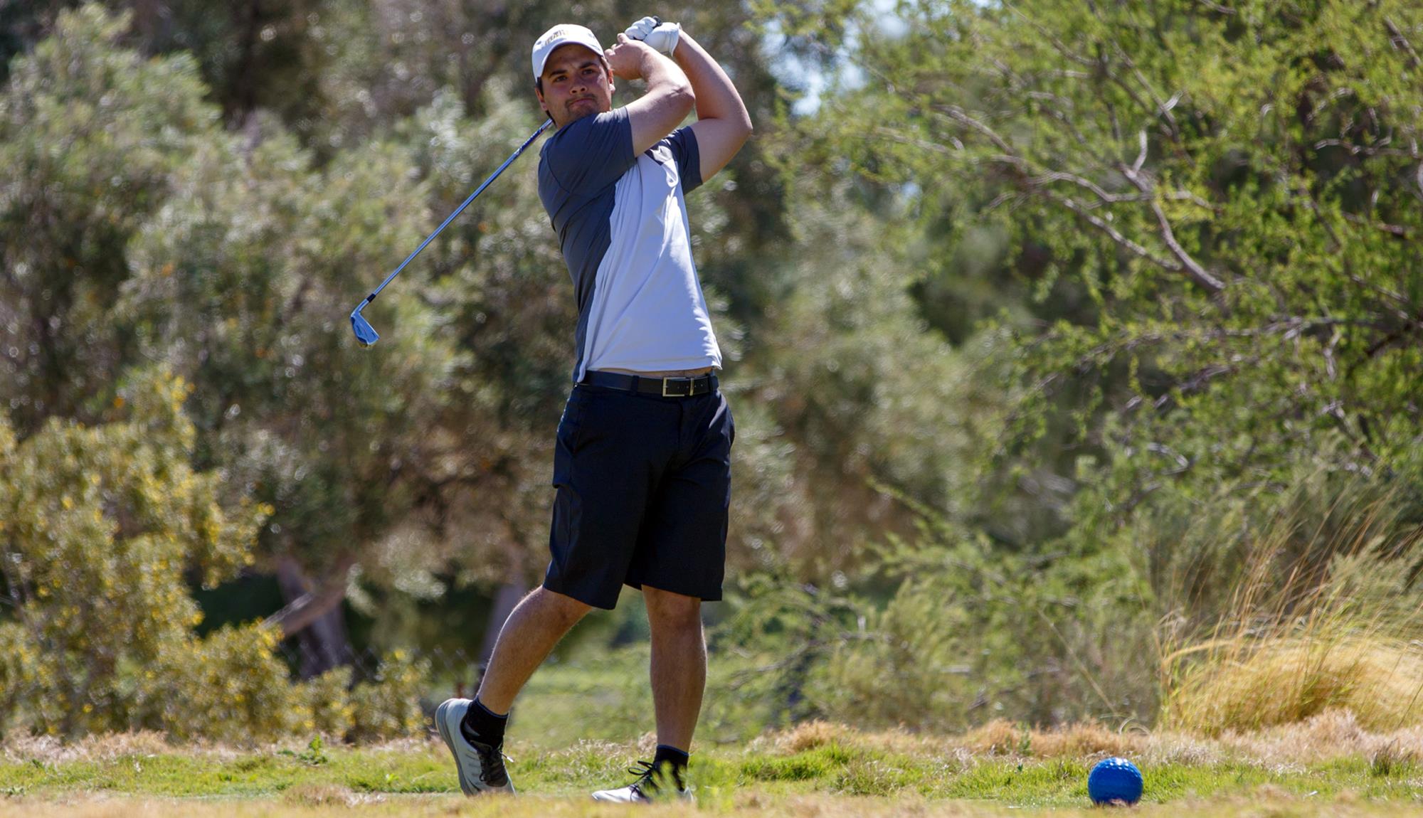 El golfista sanroqueño Enrique Marín Santander