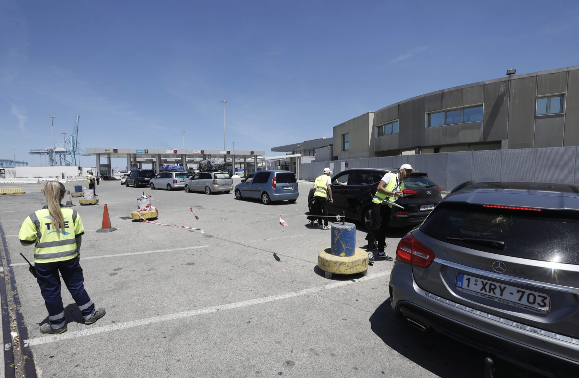 El Puerto Bahía de Algeciras acumula más de 400.000 pasajeros desde el inicio de la OPE 2023. Foto: EFE/A.Carrasco Ragel.