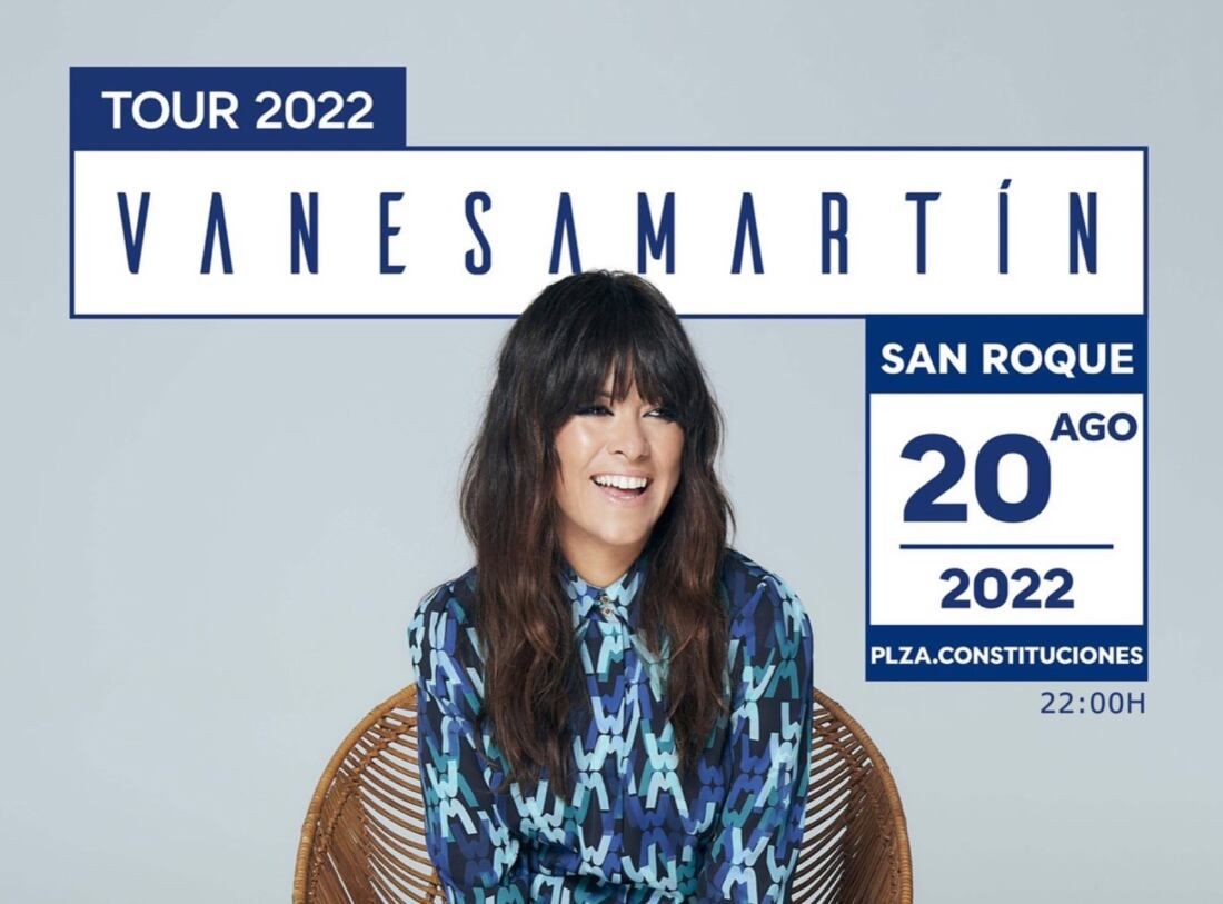 2022 cartel concierto vanesa martin portada