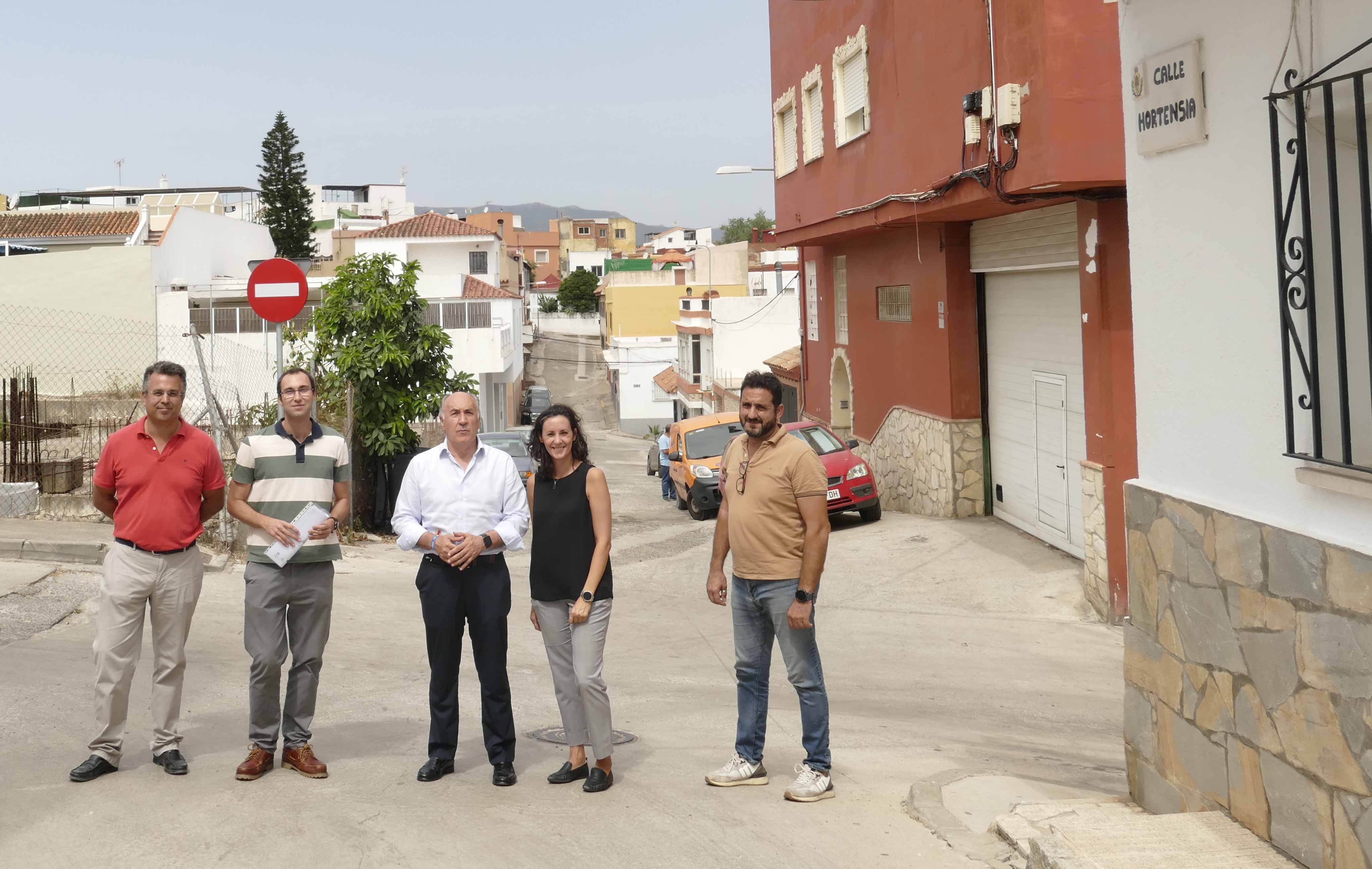 Algeciras inicia las obras en la calle Hortensia el próximo lunes.