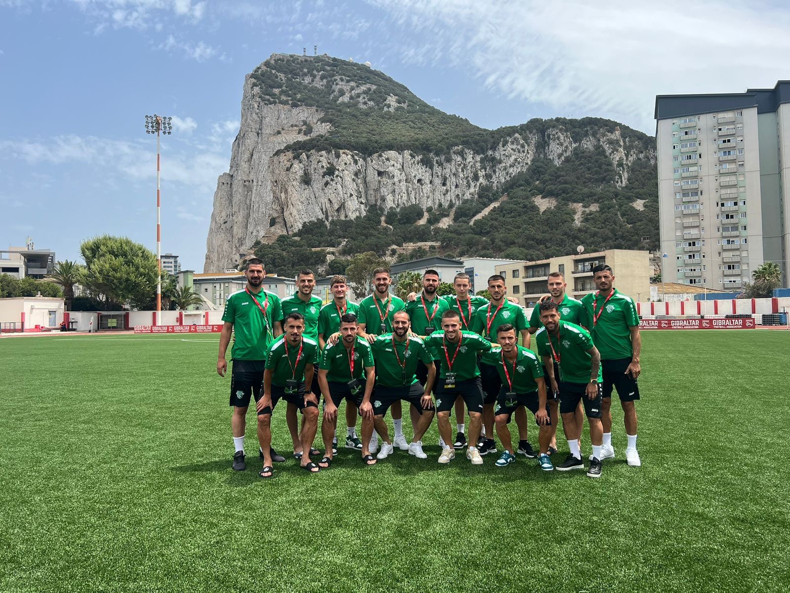 El Klubi Futbollistik Dukagjini Klinë, en Gibraltar