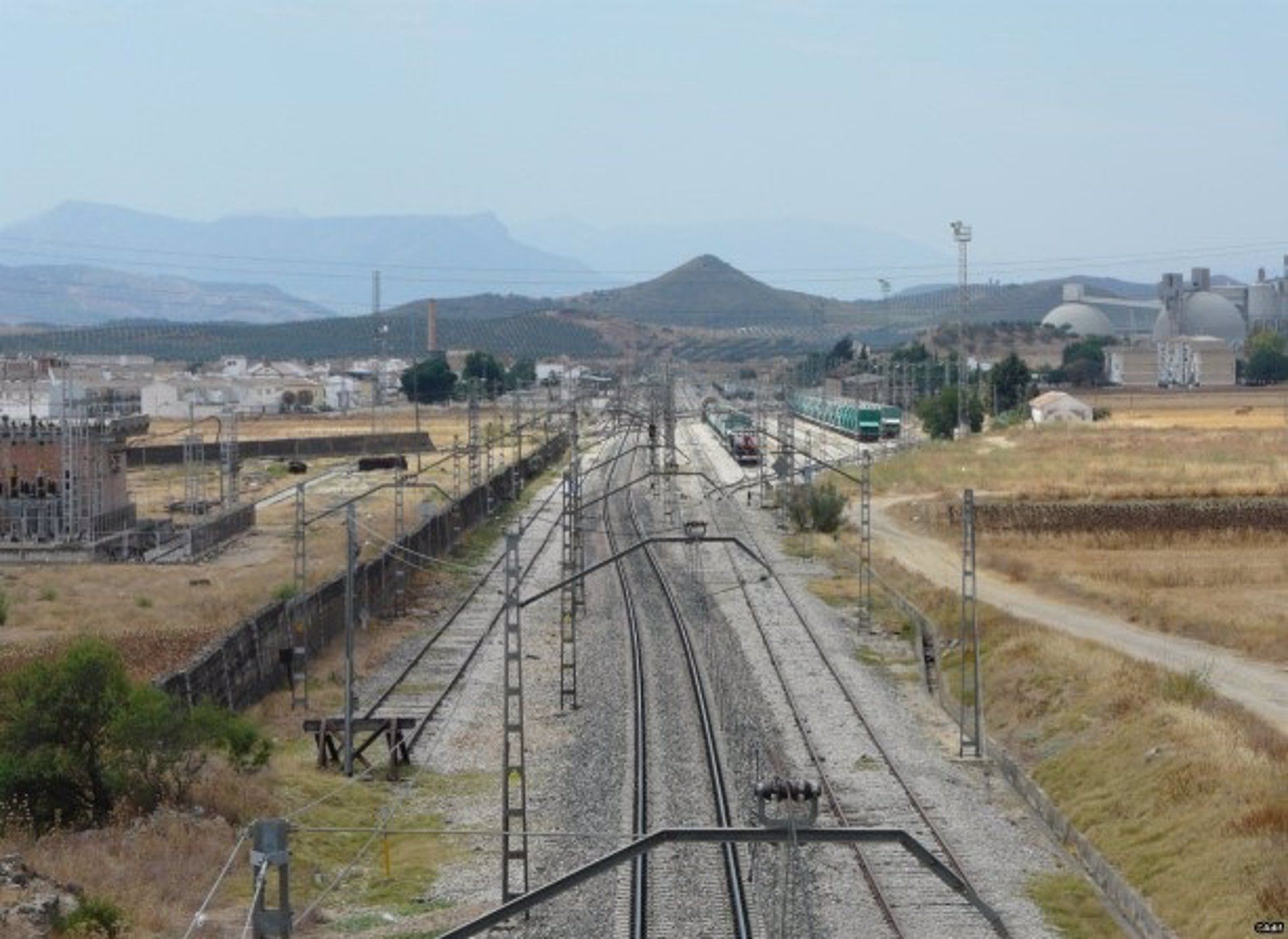 Línea Bobadilla-Algeciras. Foto: ADIF