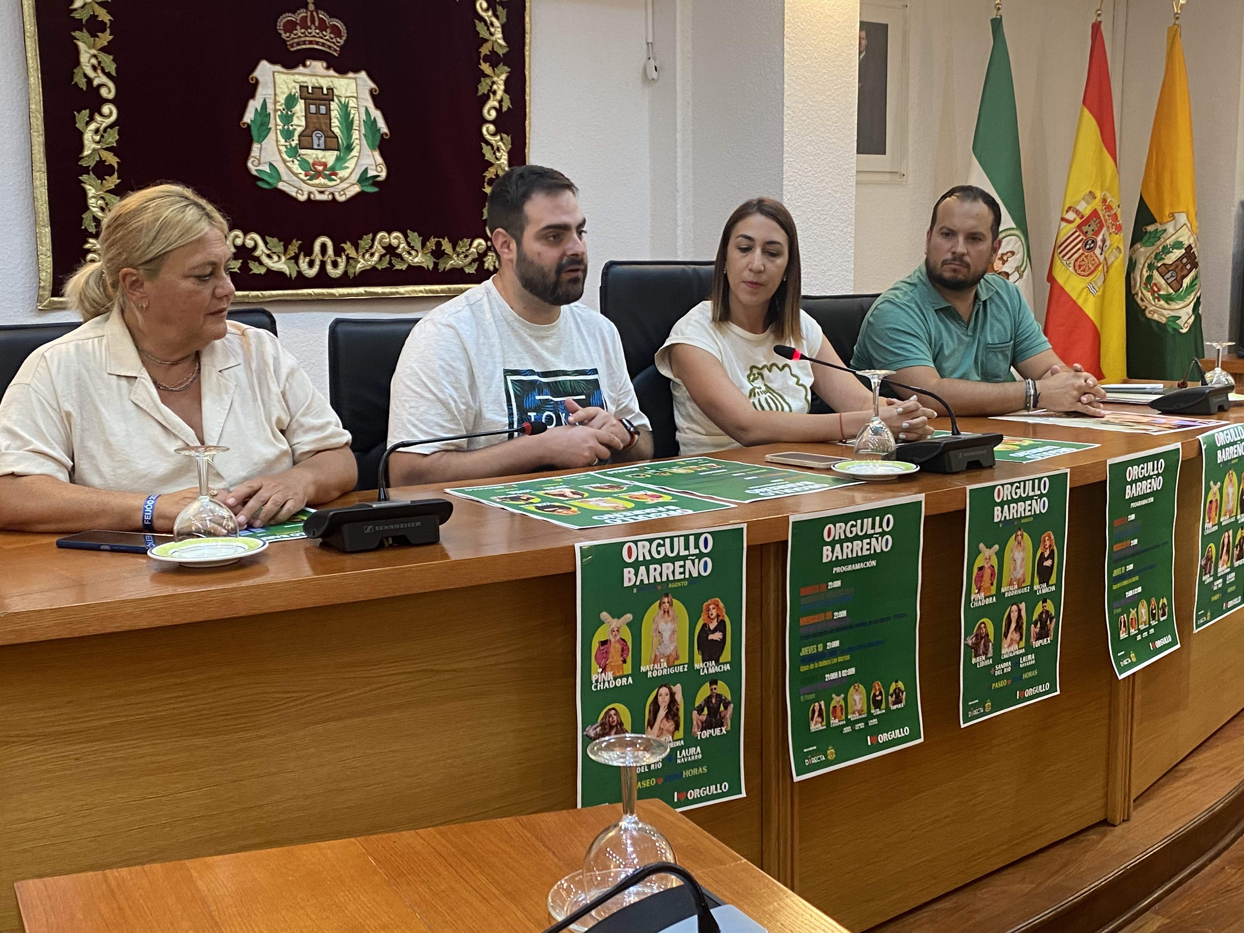 Natalia, Nacha la Macha y Pink Chadora, entre los artistas del II Orgullo Barreño.