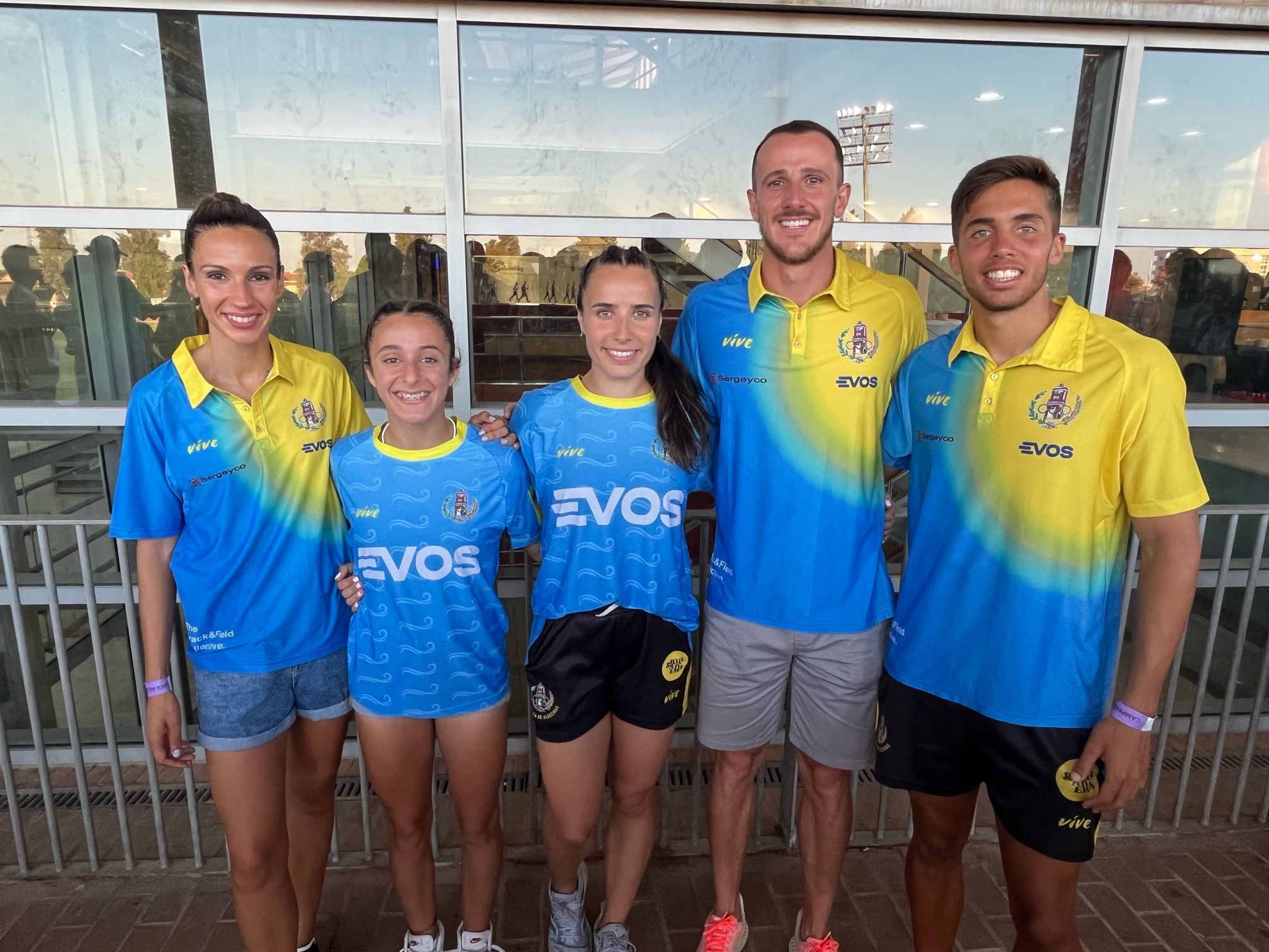 Los atletas del Club Atletismo Bahía de Algeciras en el Campeonato de España absoluto