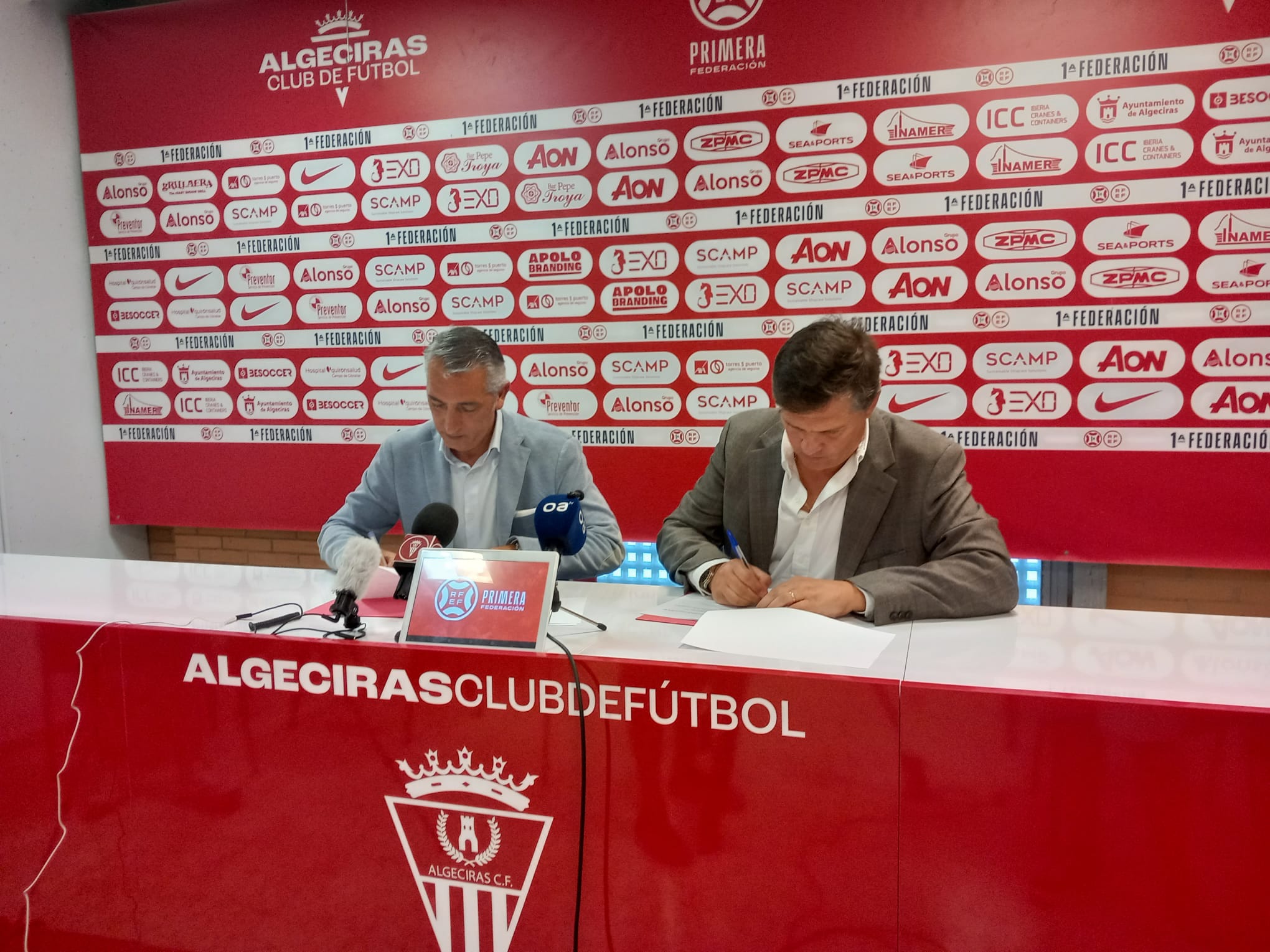 La multinacional SCAMP, nuevo patrocinador oficial de la camiseta del Algeciras C.F.