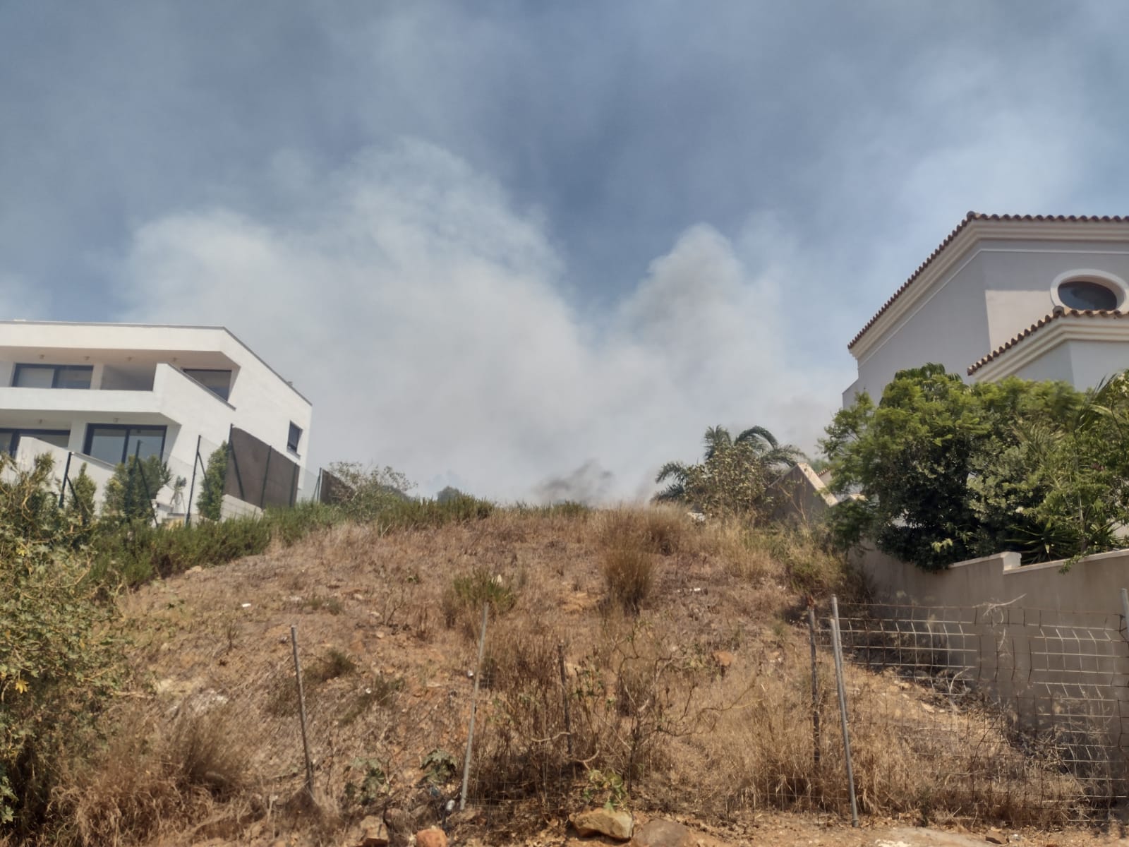 Incendio en Santa Margarita.