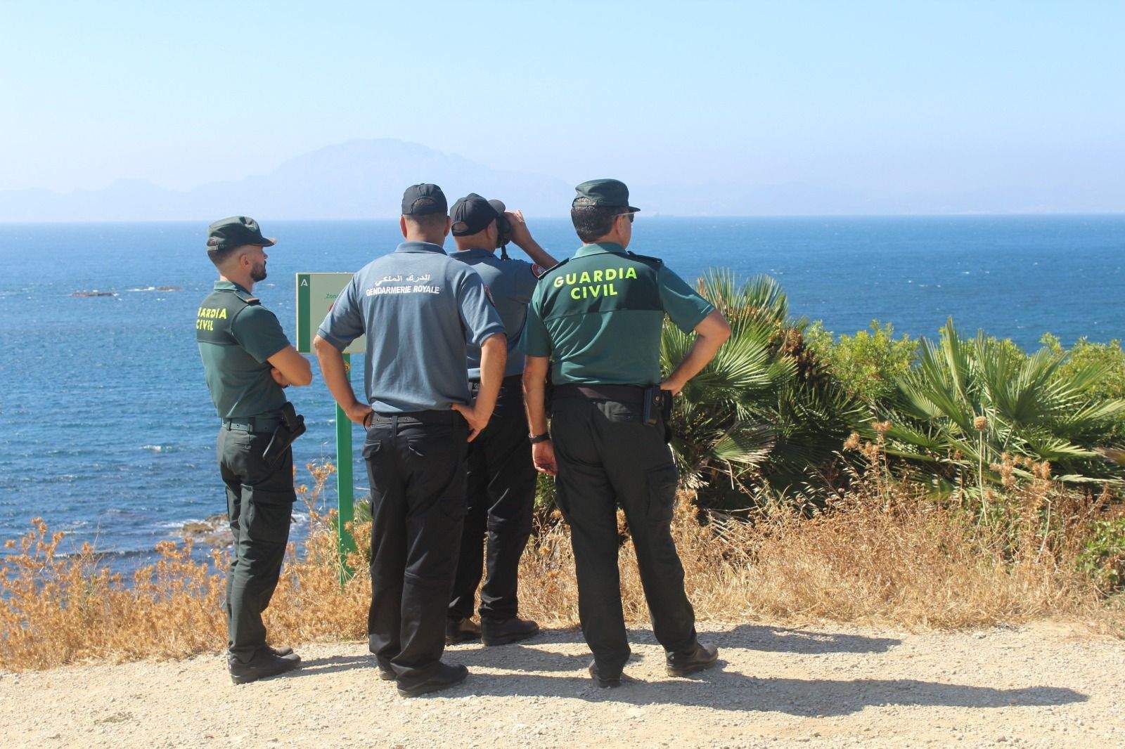 La Guardia Civil de Algeciras y la Gendarmería Real de Marruecos se unen para luchar contra la inmigración.