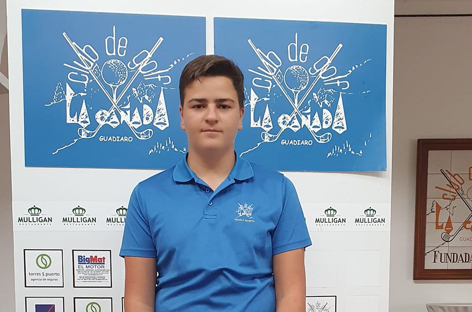 El golfista algecireño Gonzalo Baños Ramos, del Club de Golf La Cañada
