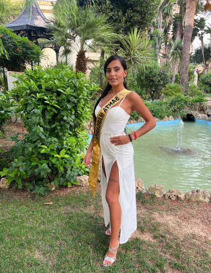 Alba María Morillo Sola, Miss Grand Santa Margarita. Alba María Morillo Sola, Miss Grand Santa Margarita.
