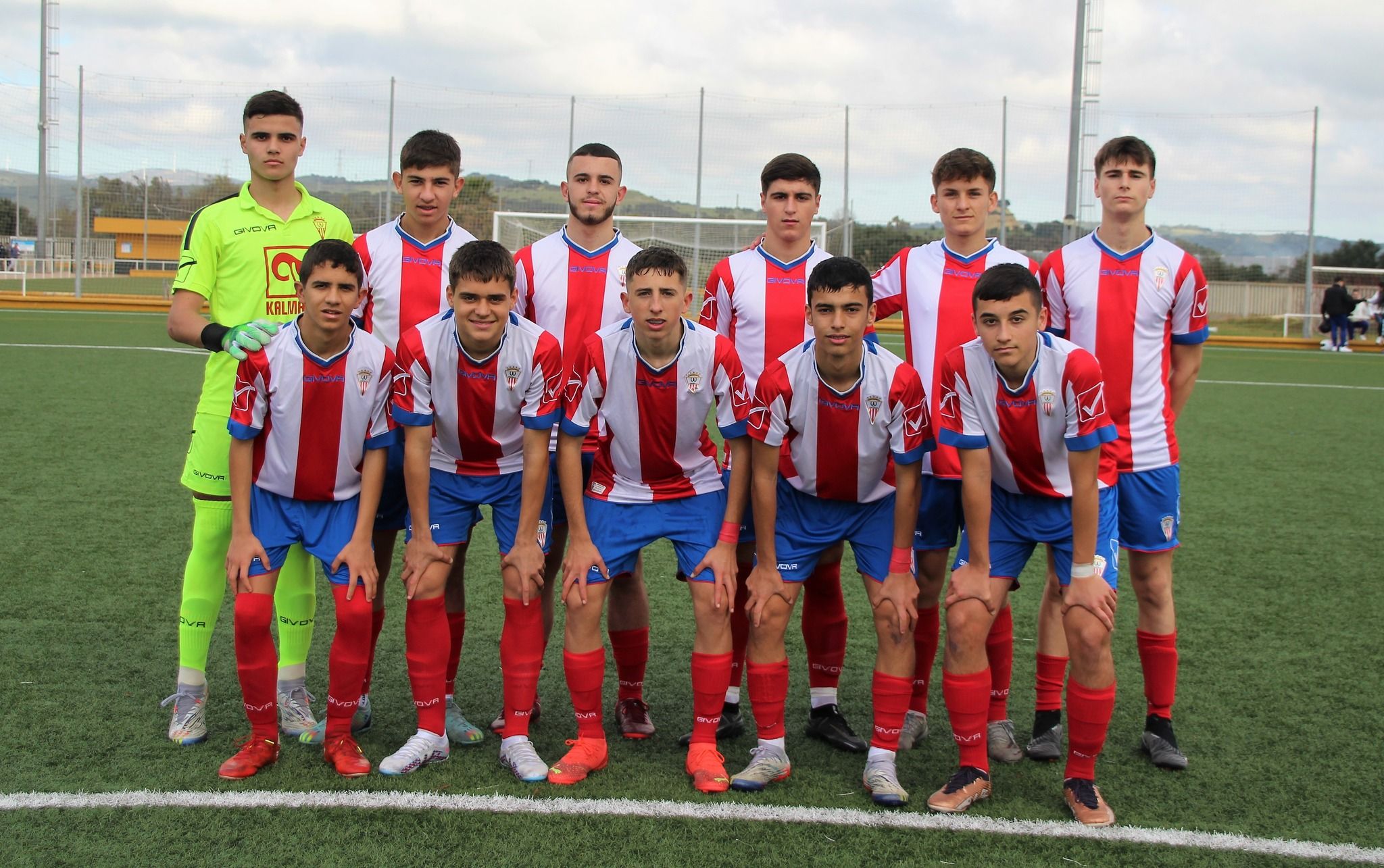 Formación del cadete del Algeciras CF de la temporada pasada frente al SAM-CAM Dos Hermanas