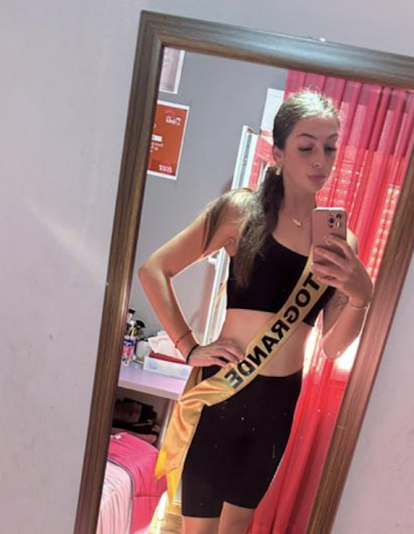Alba de Cózar Almendro, Miss Sotogrande. Alba de Cózar Almendro, Miss Sotogrande.