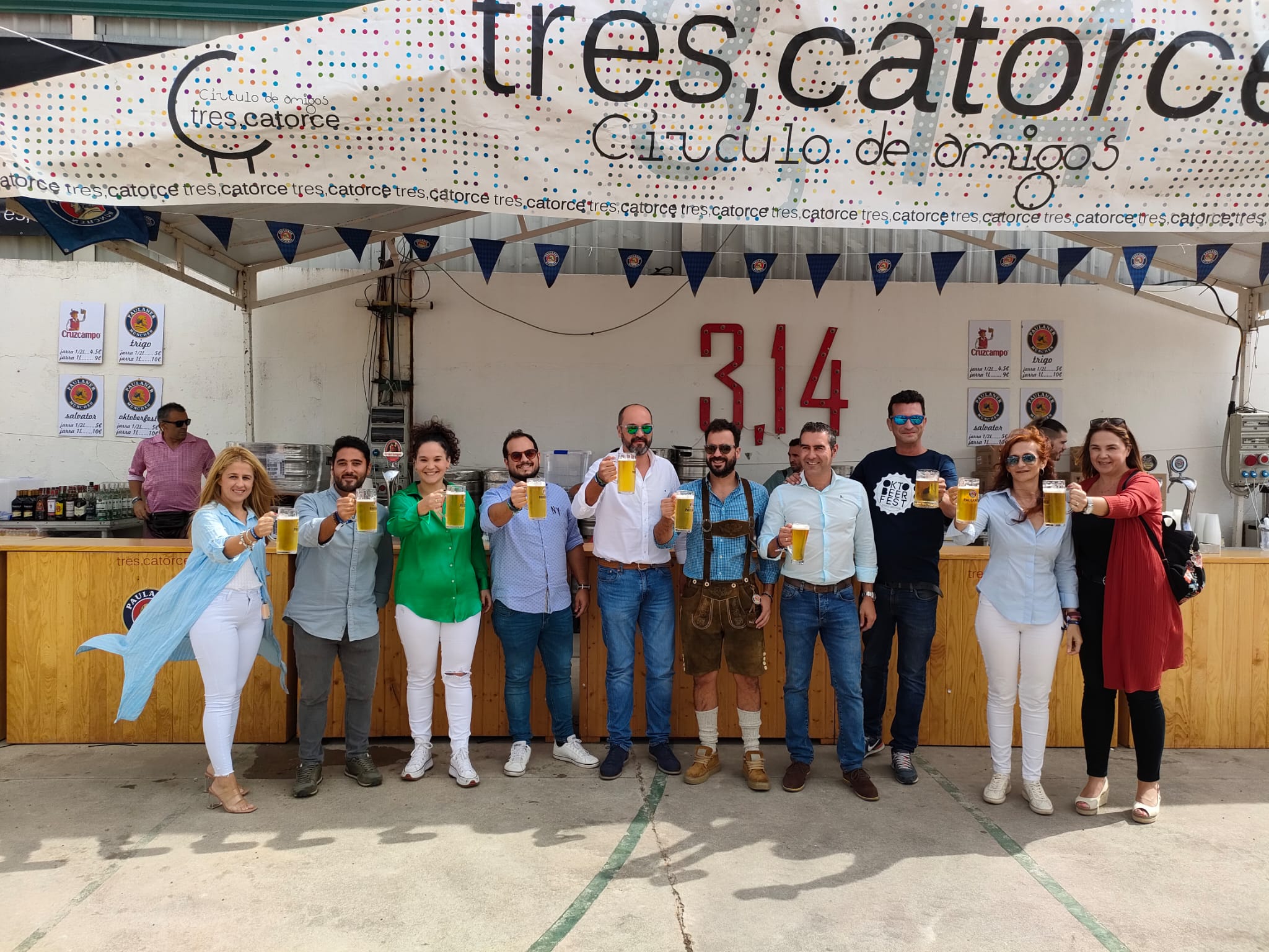 Los Barrios celebrará el Oktoberfest del 6 al 8 de octubre. Imagen de la pasada edición.