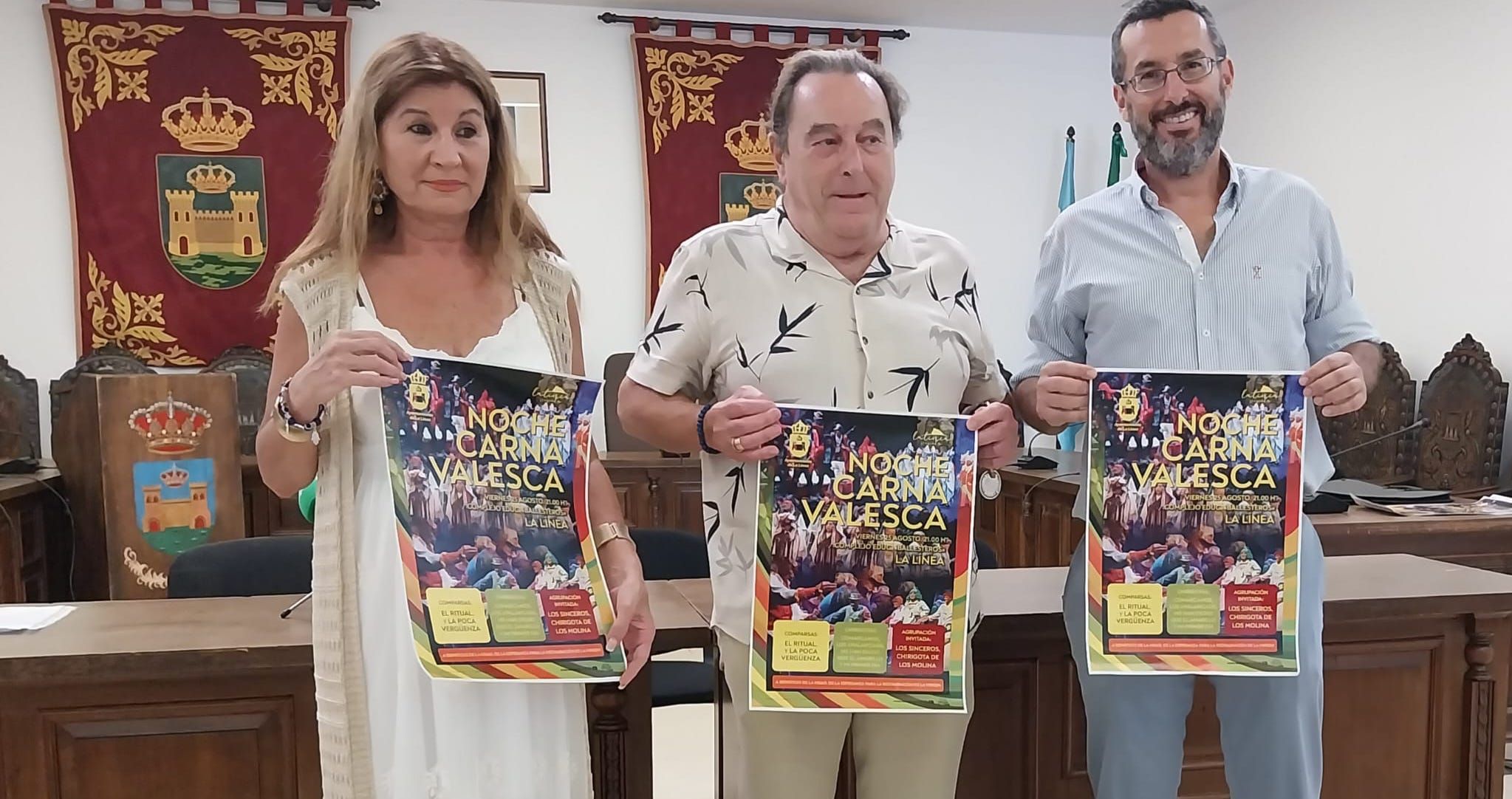 Noche Carnavalesca a beneficio de la Hermandad de la Esperanza, el 25 de agosto en el Ballesteros.