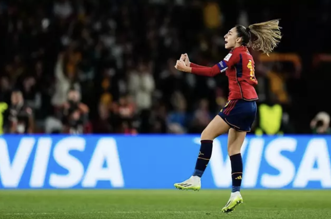 España, campeona del mundo de fútbol femenino. Olga Carmona celebra el gol de España - Jose Breton / Afp7 / Europa Press.