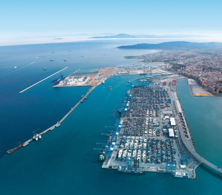 El Puerto de Algeciras mueve 61’2 millones de toneladas de mercancías hasta julio.