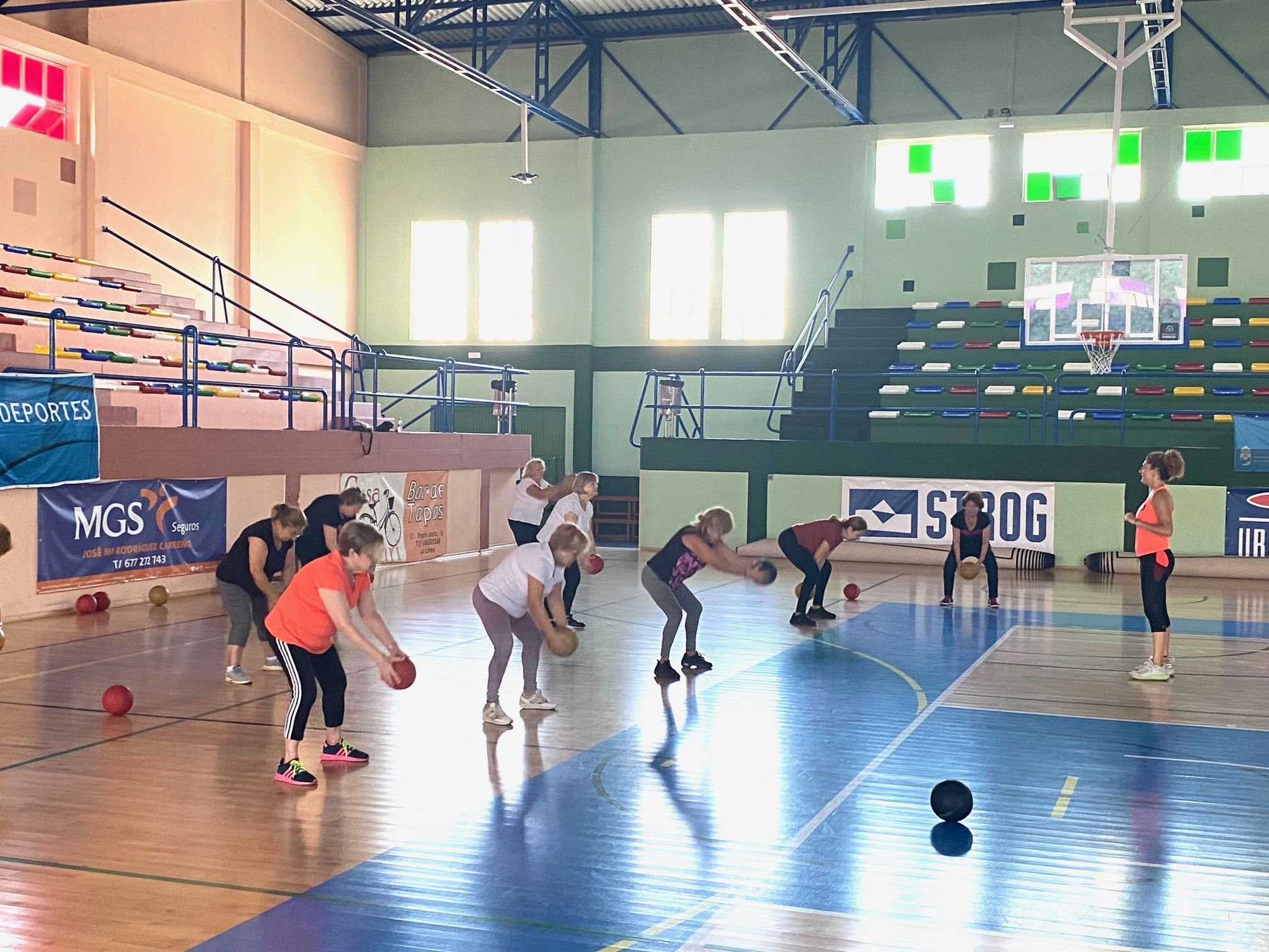 Unas 350 personas iniciarán en septiembre el programa de mayores de la delegación de Deportes.