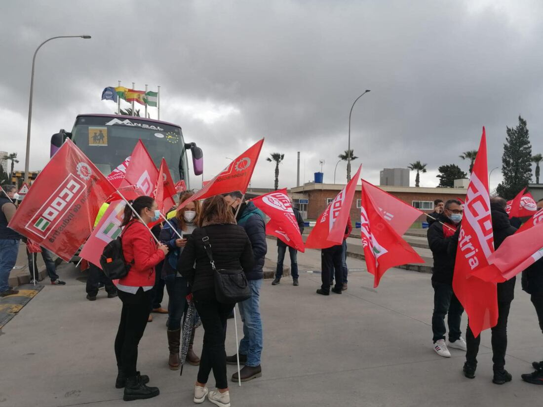 Protesta sindicatos