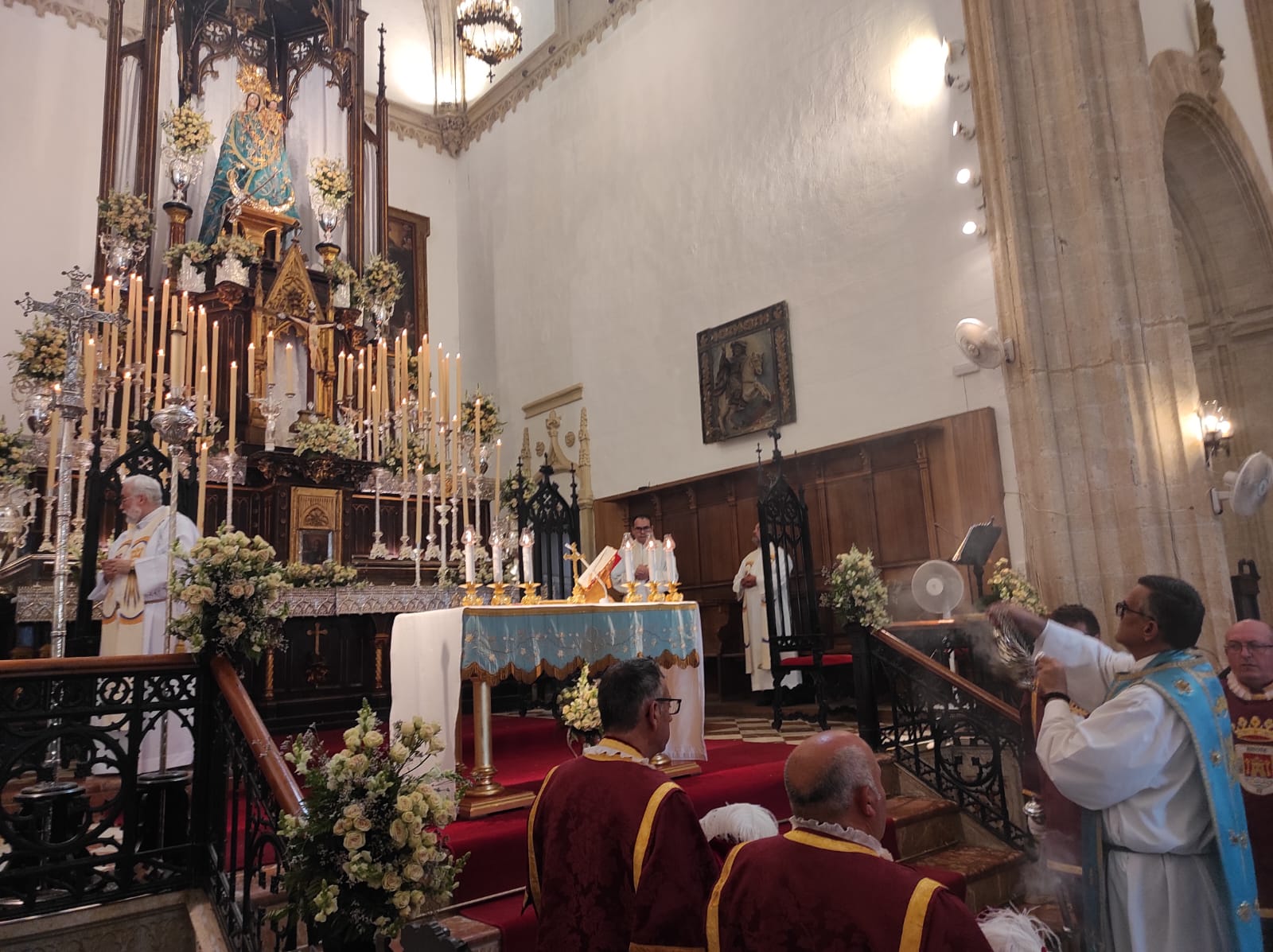 Tarifa renueva el voto a su Patrona, la Virgen de la Luz.