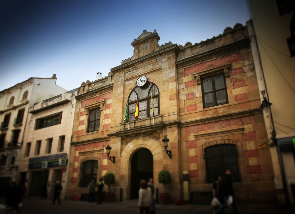 La fachada del Ayuntamiento. Ocho formaciones gratuitas, a disposición de personas con necesidades especiales