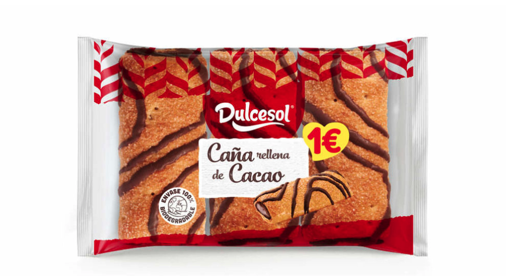 Alerta alimentaria para personas alérgicas: presencia de leche en una caña rellena de cacao