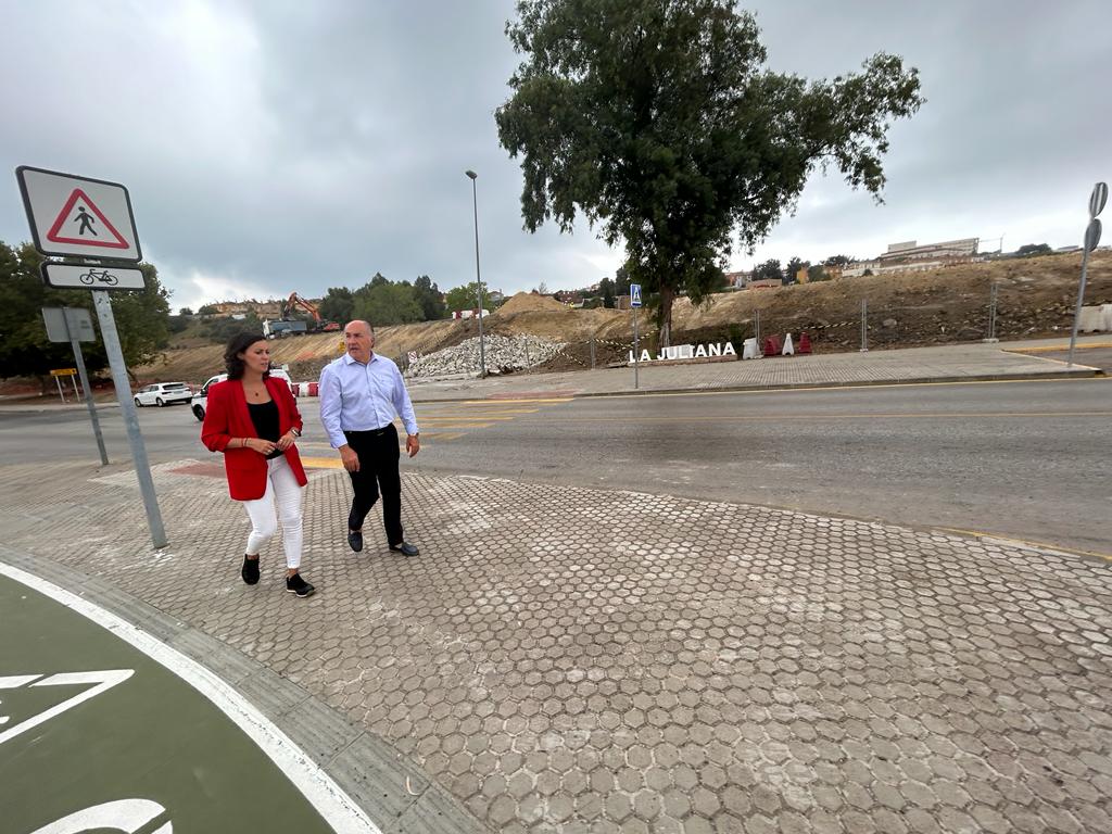Carreteras habilita un paso provisional entre La Juliana y El Saladillo. 