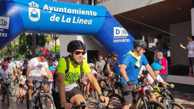 Foto archivo de la Semana Europea de la Movilidad en La Línea.