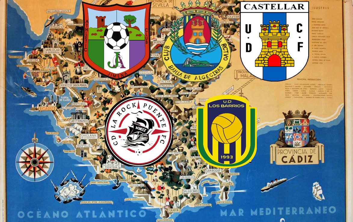 Cinco equipos comarcales juega la novedosa Supercopa Diputación de Cádiz