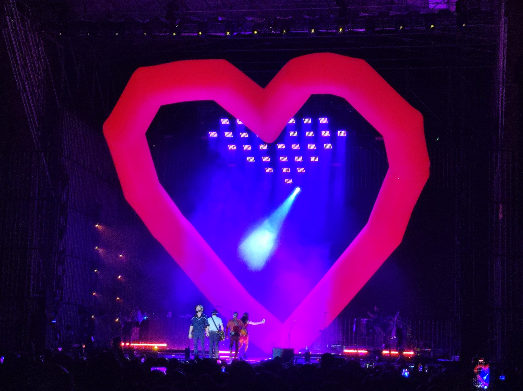 Manuel Carrasco, en su concierto.