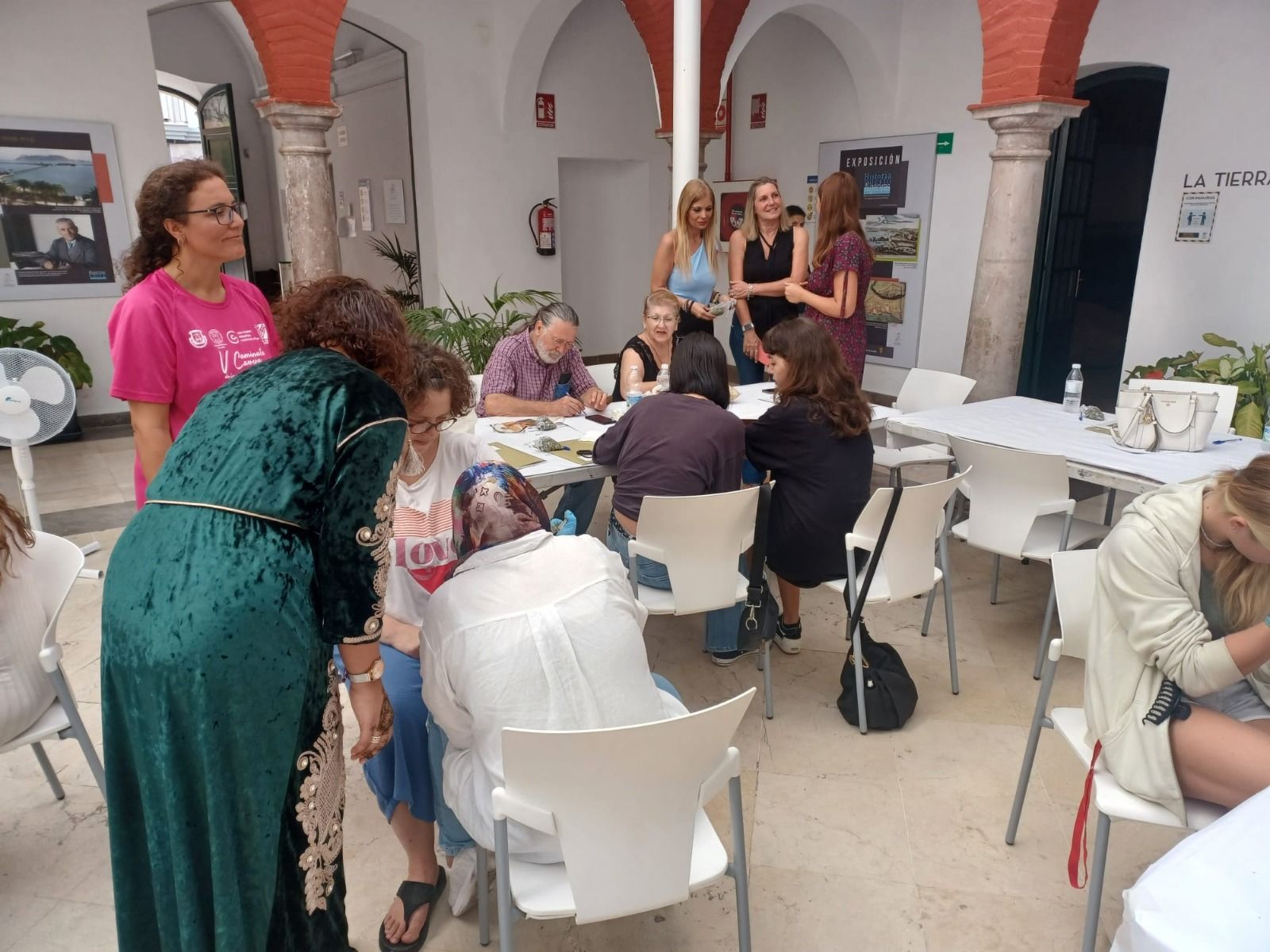 Finalizan los actos previos de Algeciras Entremares con la celebración del último taller temático.