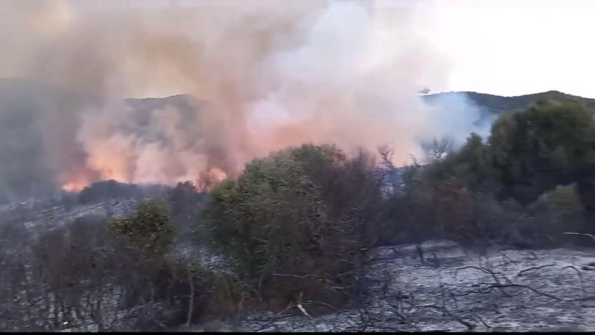 Incendio en Algeciras.