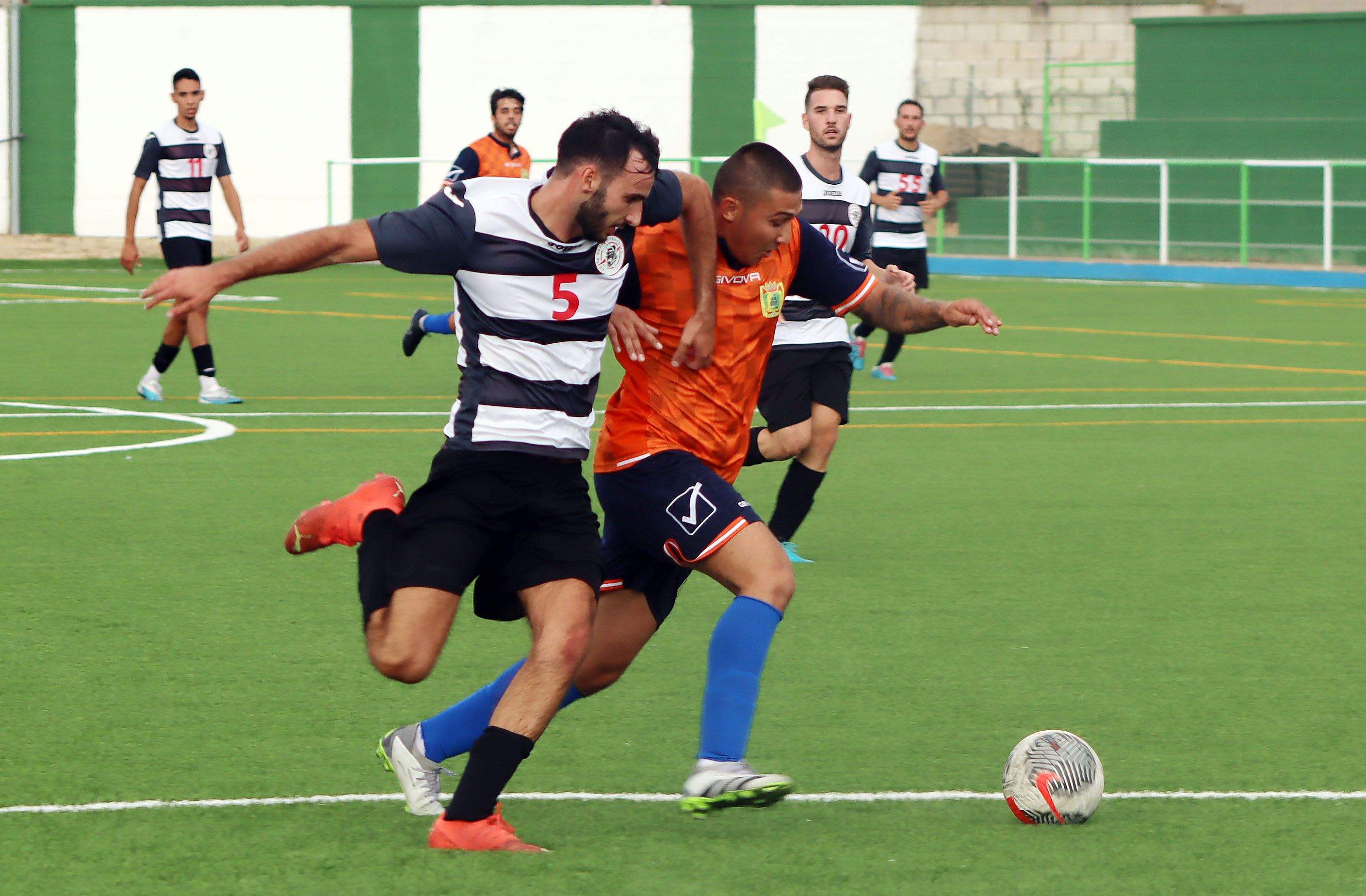 El CD La Rock Puente cobra ventaja ante la UD Los Barrios B en la Supercopa Diputación (2-1)