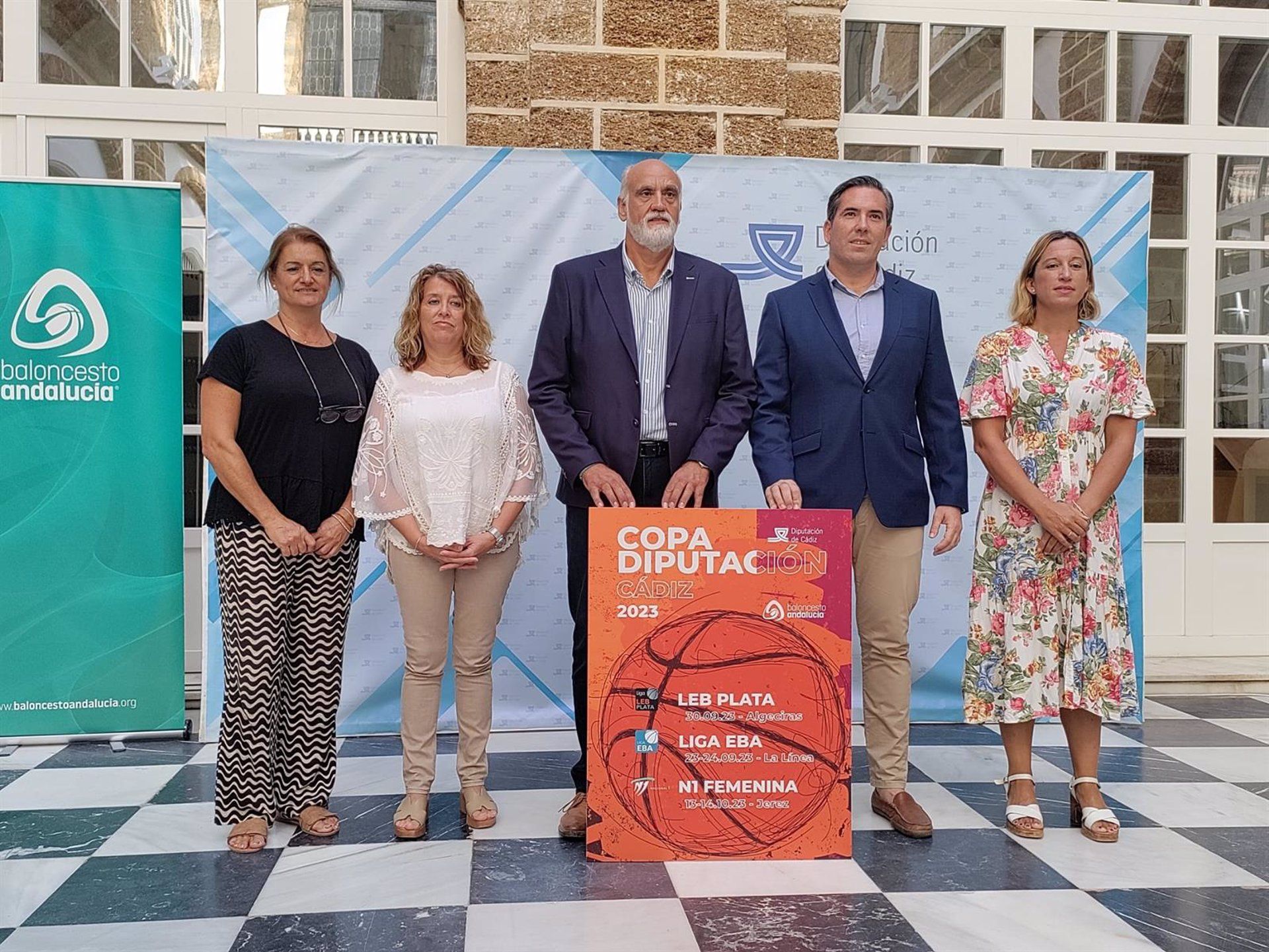 La Copa Diputación de Baloncesto 2023 estrena formato y se disputará en Algeciras, La Línea y Jerez