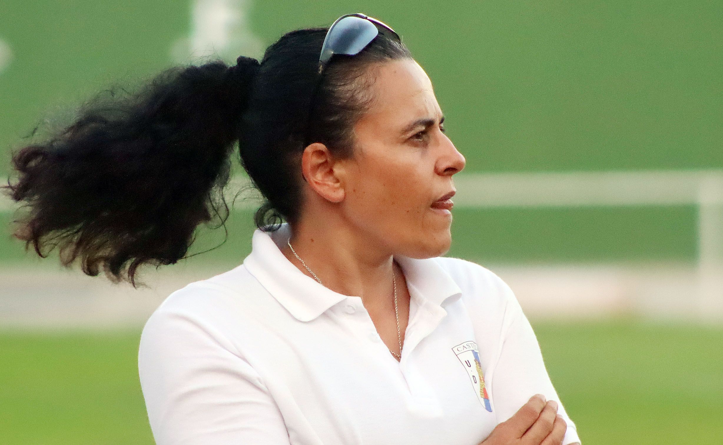 Silvia Gaviro, entrenadora de la UD Castellar CF/Foto: Axel S.C.