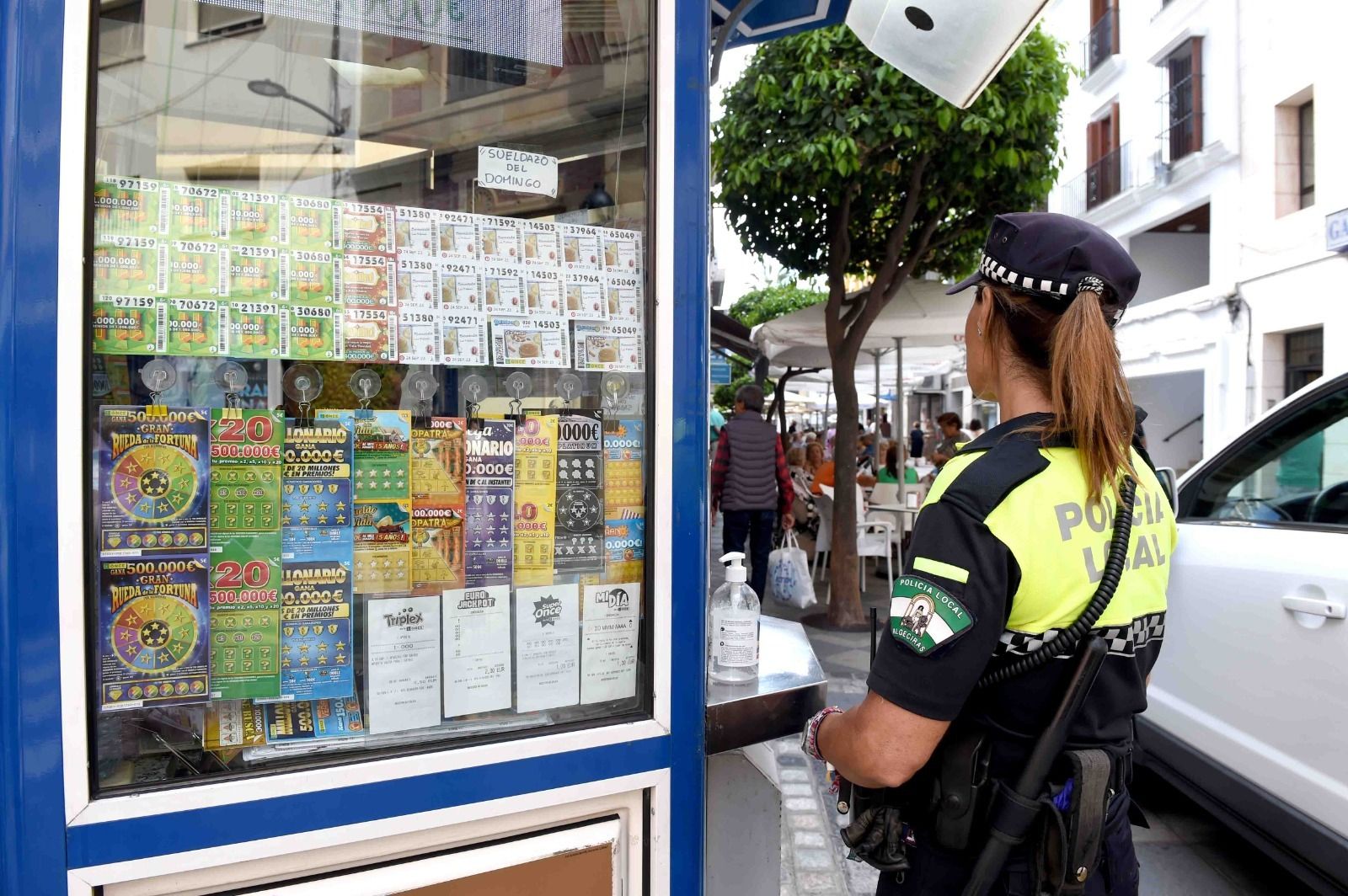 Detenido el presunto autor del robo a un vendedor de la ONCE en Algeciras 