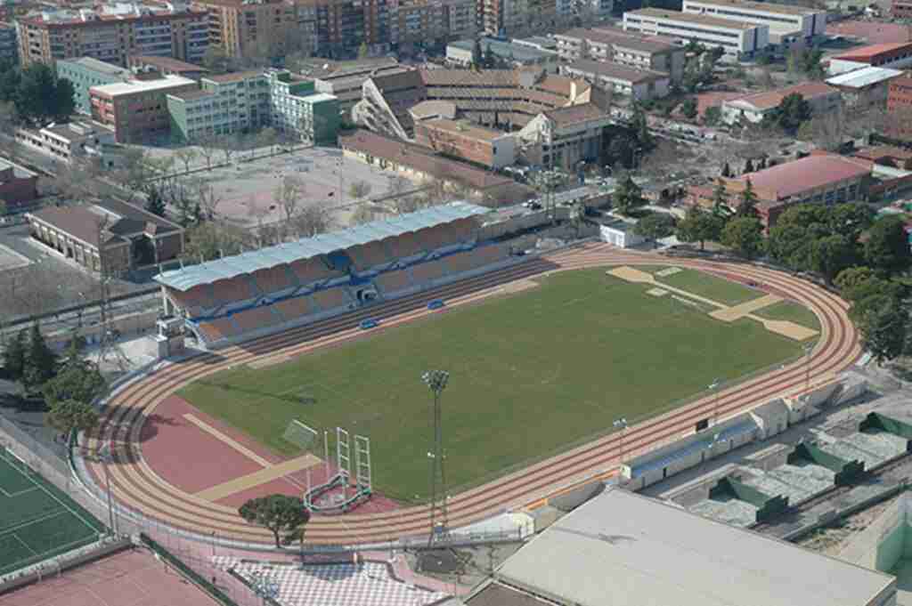 Imagen del Polideportivo 'Rey Juan Carlos' de Ciudad Real, feudo del CD Manchego