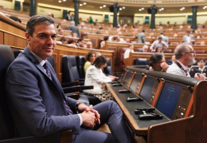 El Congreso da vía libre al uso de las lenguas cooficiales con 180 votos, por encima de la mayoría absoluta. El presidente del Gobierno en funciones, Pedro Sánchez - Eduardo Parra - Europa Press.