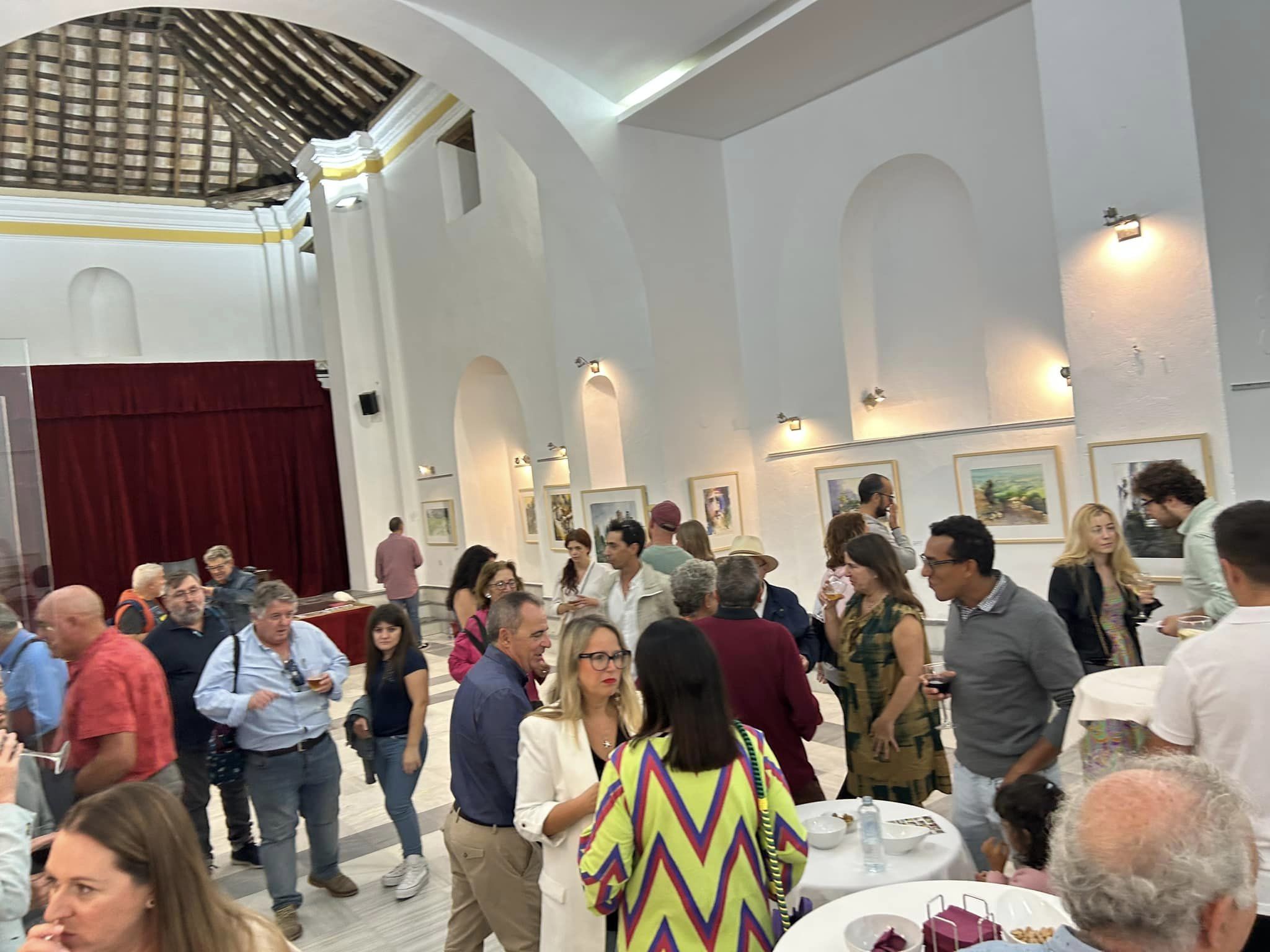 Castellar celebra los doce años de cursos de acuarelas en el municipio con una exposición