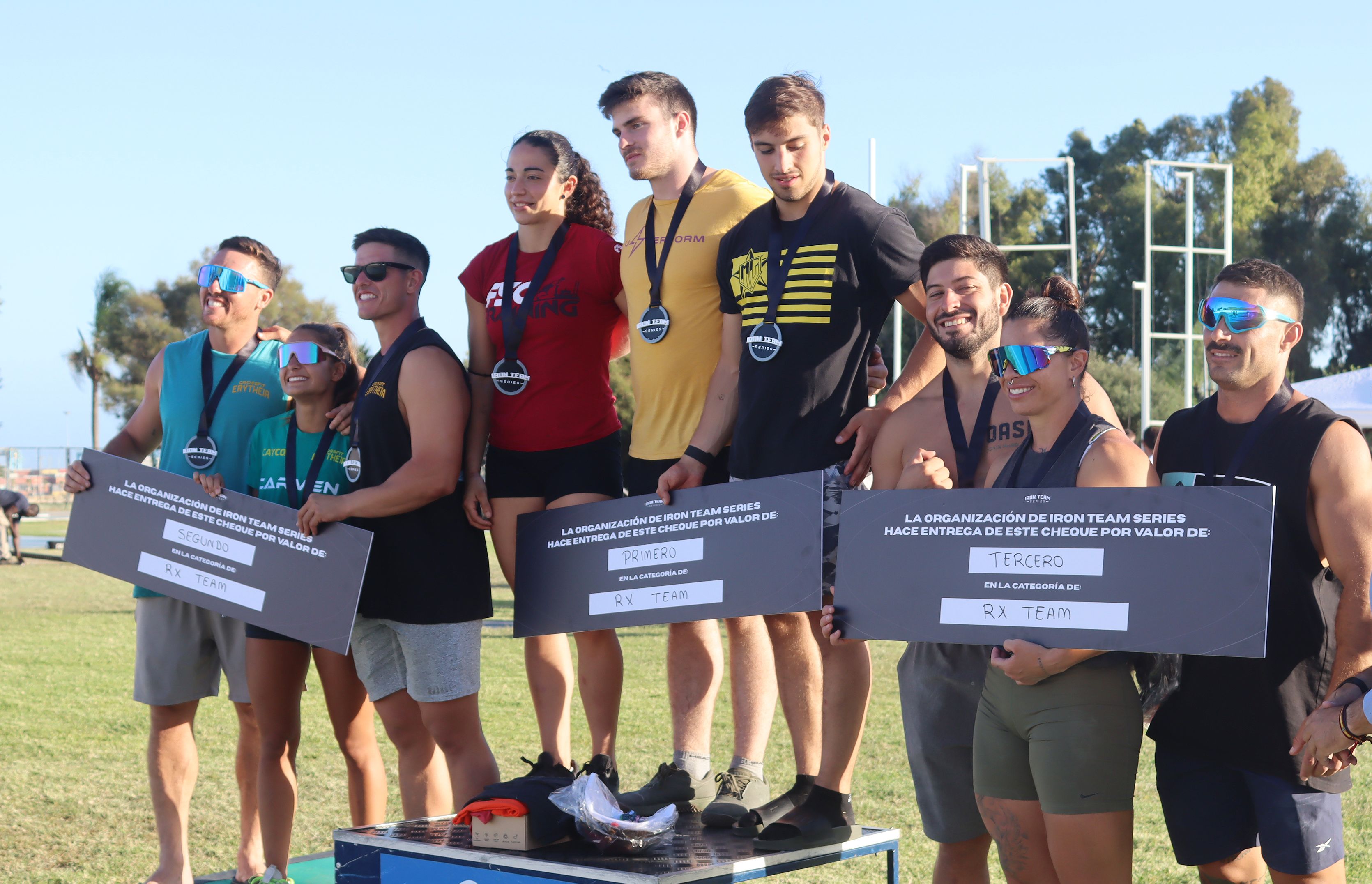 'Pili, Mili, Tili' se se alza en Algeciras con el III Campeonato Nacional 'Iron Team Series'
